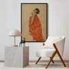 Artgeist Paveikslas - Egon Schiele – Self-Portrait (Man in Oranžinis Jacket)