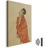 Artgeist Paveikslas - Egon Schiele – Self-Portrait (Man in Oranžinis Jacket)