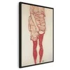 Artgeist Paveikslas - Egon Schiele – Standing Woman in Raudona