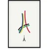 Artgeist Paveikslas - Eiffel Tower - Colorful Graphics - Abstraction