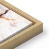 Artgeist Paveikslas - Elegance of a Flower (1-part) - Delicate Lily on Marble in Sepia