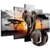 Artgeist Paveikslas - Elephant at Sunset
