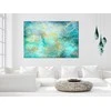 Artgeist Paveikslas - Emerald Ocean (1 Part) Wide