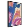 Artgeist Paveikslas - Energetic Shapes - Dynamic Oil Paint Composition on Canvas