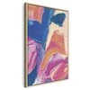 Artgeist Paveikslas - Energetic Shapes - Dynamic Oil Paint Composition on Canvas