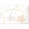 Artgeist Paveikslas - Fairy-Tale Galaxy - Phases of the Moon in Geltona Tones Among Stars in rusvai gelsvas and Ash Colors with Stardust