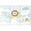 Artgeist Paveikslas - Fairy-Tale Zoo (3 Parts)