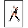 Artgeist Paveikslas - Female Volleyball Player Illustration