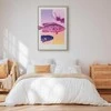 Artgeist Paveikslas - Fish in Pastels - Stylized Fish Against Gradient Shapes