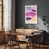 Artgeist Paveikslas - Fish in Pastels - Stylized Fish Against Gradient Shapes