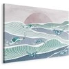 Artgeist Paveikslas - Fish on the waves