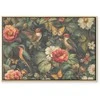 Artgeist Paveikslas - Flowers, birds and butterflies – vintage-style illustration