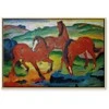 Artgeist Paveikslas - Franz Marc – The Raudona Horses (Grazing Horses IV)