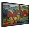 Artgeist Paveikslas - Franz Marc – The Raudona Horses (Grazing Horses IV)