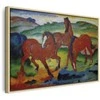 Artgeist Paveikslas - Franz Marc – The Raudona Horses (Grazing Horses IV)