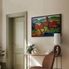 Artgeist Paveikslas - Franz Marc – The Raudona Horses (Grazing Horses IV)