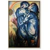Artgeist Paveikslas - Franz Marc – The tower of mėlynas horses
