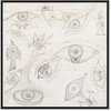 Artgeist Paveikslas - Frida Kahlo – Drawing of Eyes