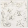 Artgeist Paveikslas - Frida Kahlo – Drawing of Eyes