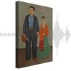 Artgeist Paveikslas - Frida Kahlo – Frida and Diego Rivera