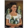 Artgeist Paveikslas - Frida Kahlo – Me and My Parrots