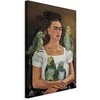 Artgeist Paveikslas - Frida Kahlo – Me and My Parrots