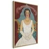 Artgeist Paveikslas - Frida Kahlo – Portrait of a Lady in Baltas