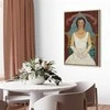 Artgeist Paveikslas - Frida Kahlo – Portrait of a Lady in Baltas