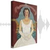 Artgeist Paveikslas - Frida Kahlo – Portrait of a Lady in Baltas