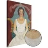 Artgeist Paveikslas - Frida Kahlo – Portrait of a Lady in Baltas