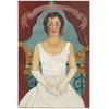 Artgeist Paveikslas - Frida Kahlo – Portrait of a Lady in Baltas