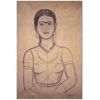 Artgeist Paveikslas - Frida Kahlo – Self-Portrait, 1929 (charcoal drawing)