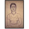 Artgeist Paveikslas - Frida Kahlo – Self-Portrait, 1929 (charcoal drawing)