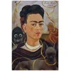 Artgeist Paveikslas - Frida Kahlo – Self-Portrait with Changuito