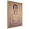 Artgeist Paveikslas - Frida Kahlo – Self-Portrait, 1929 (charcoal drawing)