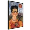 Artgeist Paveikslas - Frida Kahlo – Self-Portrait with Diego on My Breast