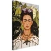Artgeist Paveikslas - Frida Kahlo – Self-Portrait with Thorn Necklace and Hummingbird