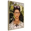 Artgeist Paveikslas - Frida Kahlo – Self-Portrait with Thorn Necklace and Hummingbird