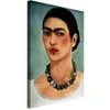 Artgeist Paveikslas - Frida Kahlo – Self-Portrait with Beaded Necklace