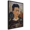 Artgeist Paveikslas - Frida Kahlo – Self-Portrait with Changuito