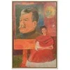Artgeist Paveikslas - Frida Kahlo – Self-Portrait with Stalin