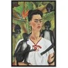 Artgeist Paveikslas - Frida Kahlo – Self-Portrait with Monkeys