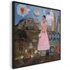 Artgeist Paveikslas - Frida Kahlo – Self-Portrait on the Borderline Between Mexico and the United States