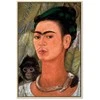 Artgeist Paveikslas - Frida Kahlo – Self-Portrait with Monkey