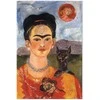 Artgeist Paveikslas - Frida Kahlo – Self-Portrait with Diego on My Breast