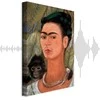 Artgeist Paveikslas - Frida Kahlo – Self-Portrait with Monkey