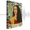 Artgeist Paveikslas - Frida Kahlo – Self-Portrait with Loose Hair