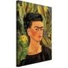 Artgeist Paveikslas - Frida Kahlo – Self-Portrait with Bonito