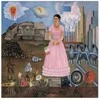 Artgeist Paveikslas - Frida Kahlo – Self-Portrait on the Borderline Between Mexico and the United States
