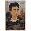 Artgeist Paveikslas - Frida Kahlo – Self-Portrait with Changuito